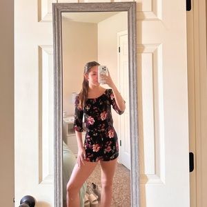 boutique brand floral romper